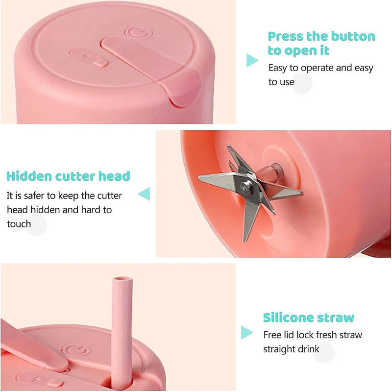 Mini Juicer Blender - Portable & Rechargeable