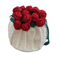 Rose Bouquet Crochet Bag