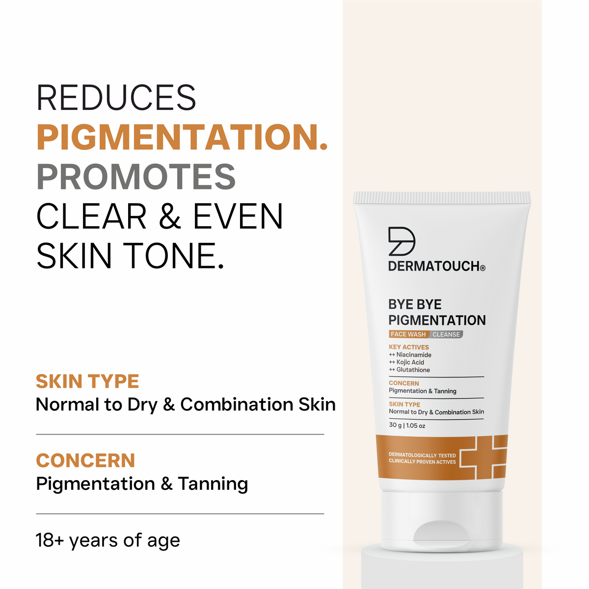 Bye Bye Pigmentation Face Wash for Pigmentation & Tanning