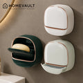 HomeVault Luxury Wall Mounted Soap Box {High Quality Imported}
