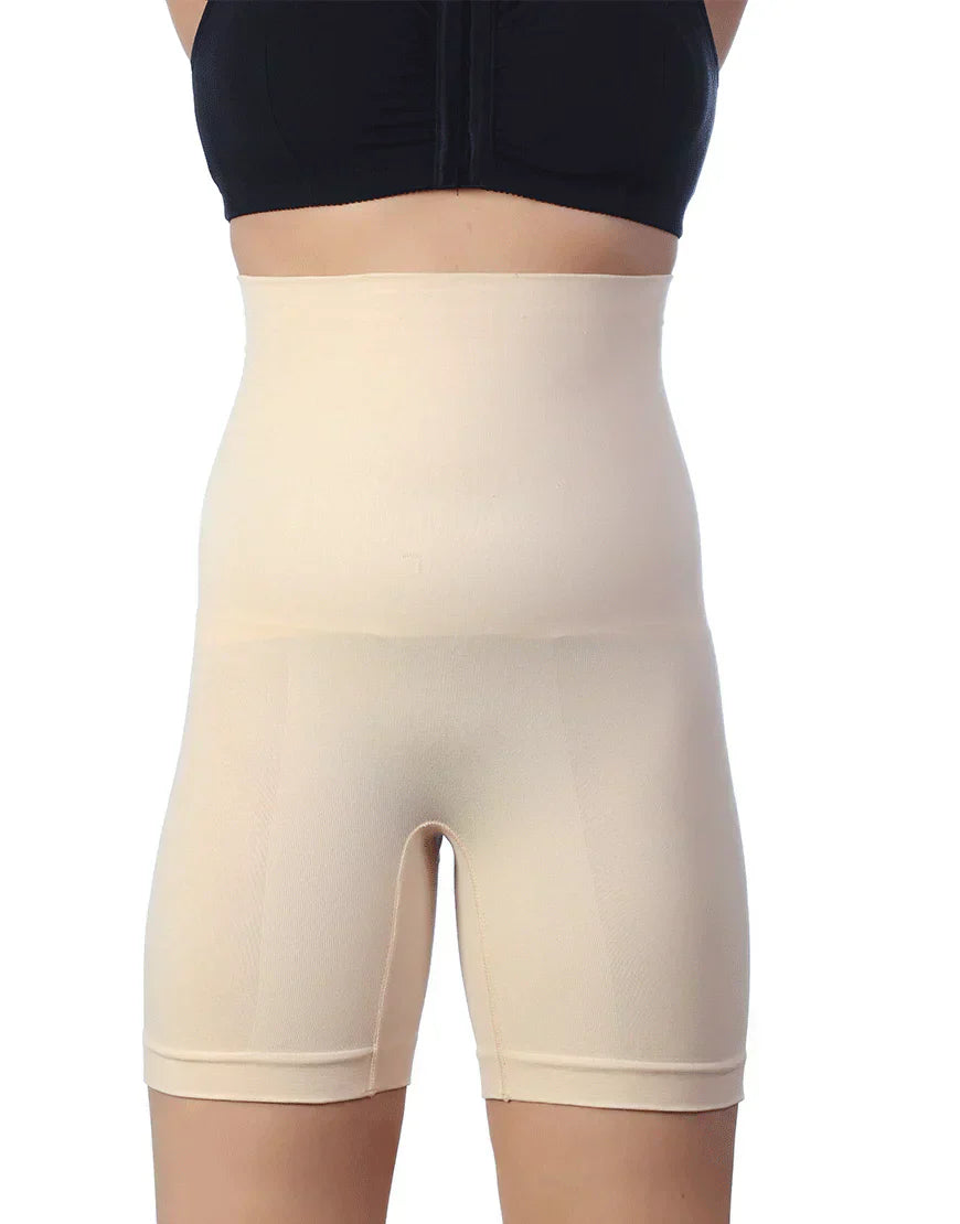 SEAMLESS MEDIUM COMPRESSION THIGH SHAPING BRIEF -SKIN
