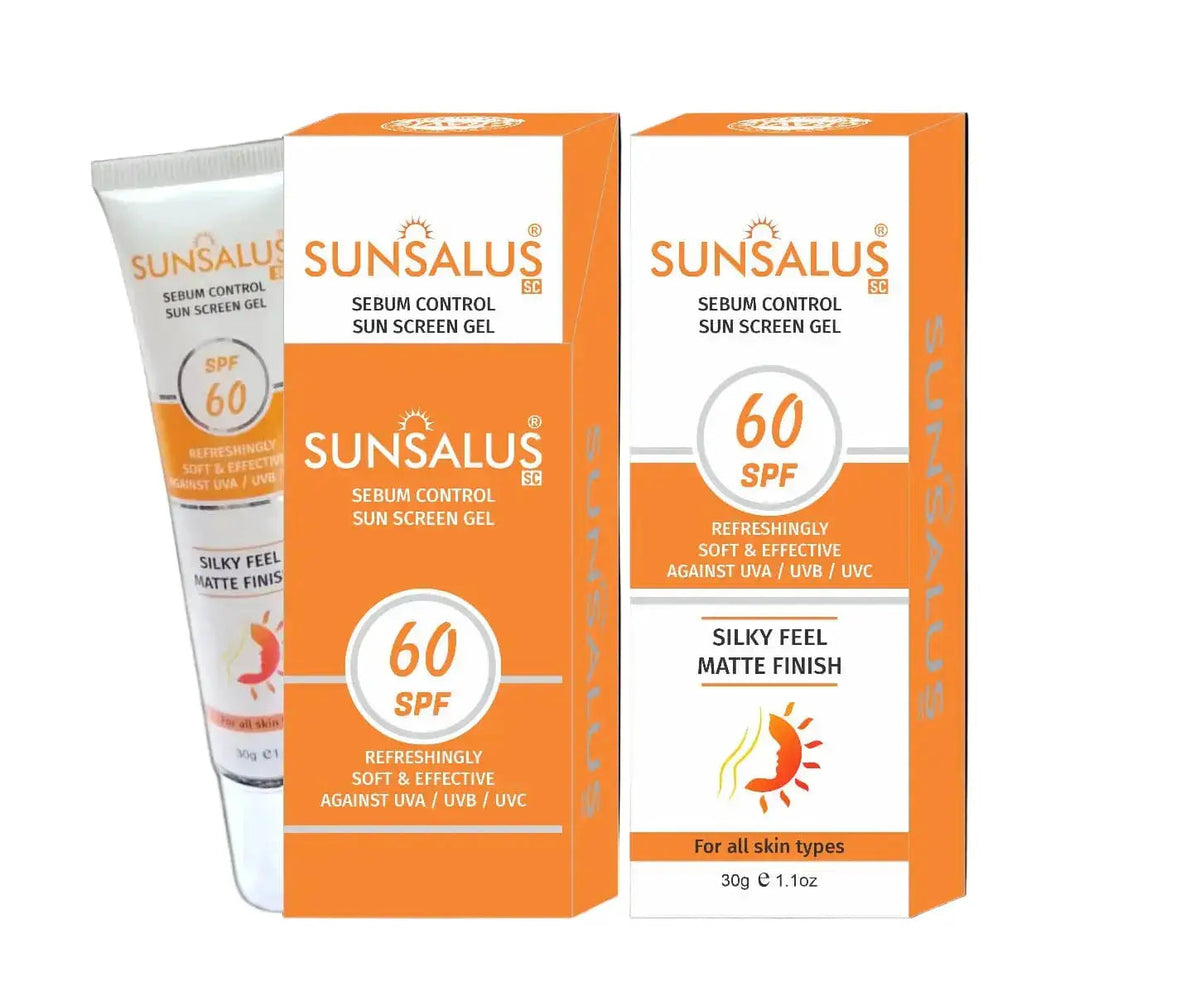 Sunsalus SC SPF 60 Sebum Control Sunscreen Gel