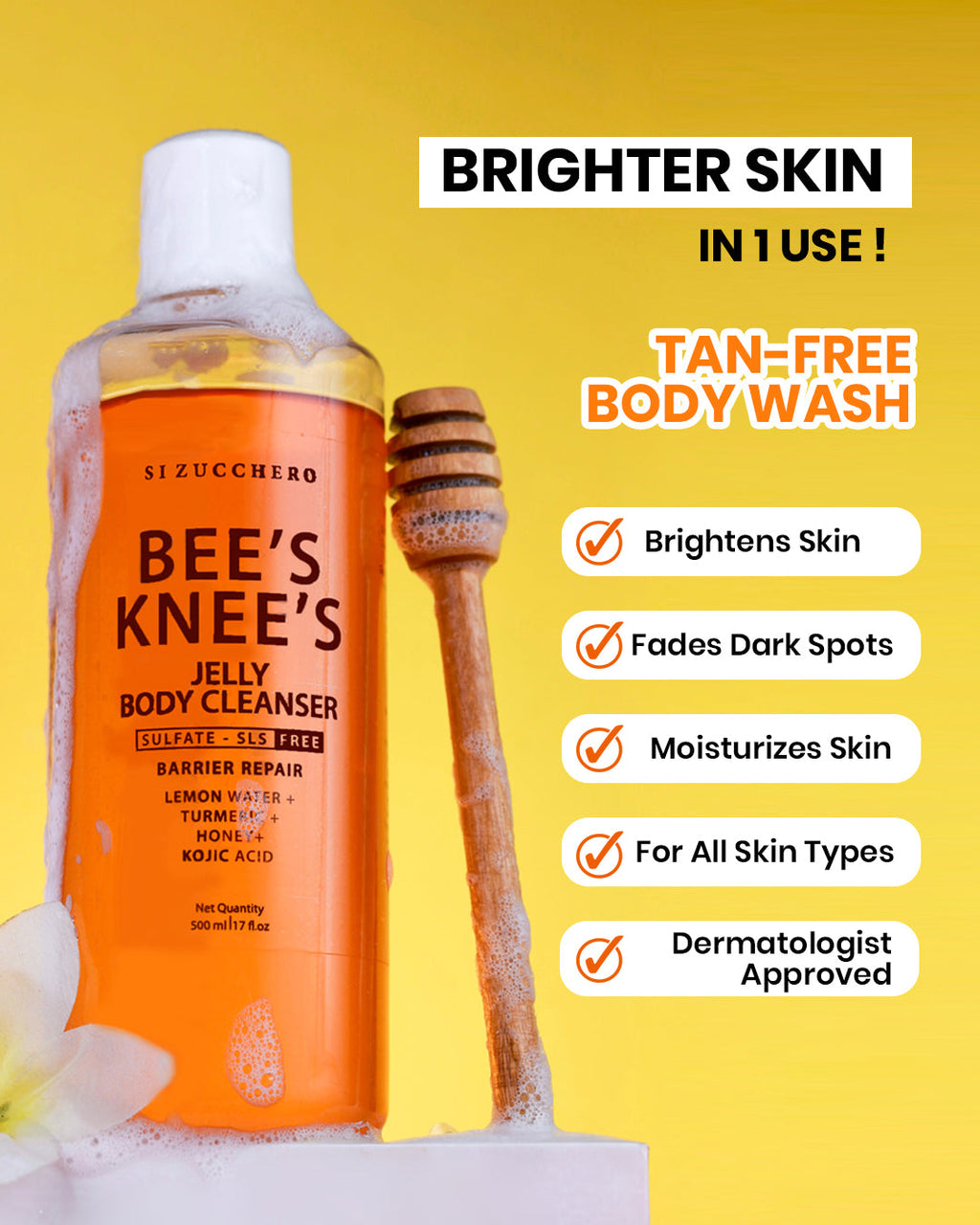 Bee's Knees Body Jelly Cleanser