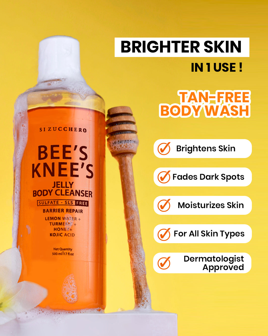 Bee's Knees Body Jelly Cleanser